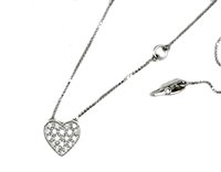 Pendente Salvini Donna I Cuori Texture in Oro Diamante 0.24 Ct 20012901 - 20012901